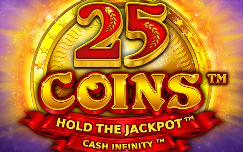 Play the 25 Coins game at Melbet online casino.