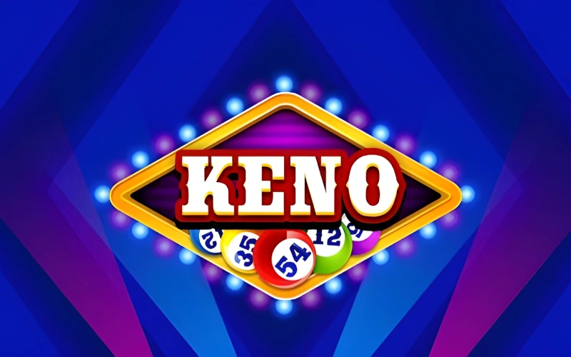Choose your numbers in the Keno instant win game at Melbet.