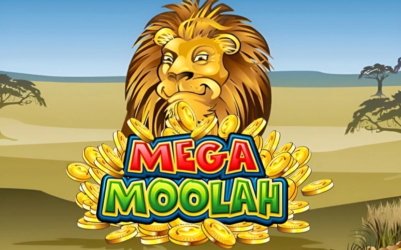 Spin the reels of the Mega Moolah jackpot slot at Melbet.