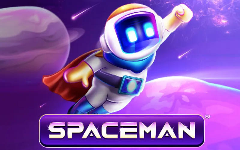 Blast off with the Spaceman crash game available at Melbet.